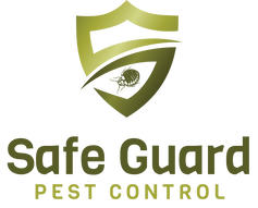 Safe Guard Pest Control logo and link to Home